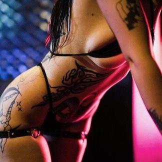 Striking Tattooed Brunette Beauty Blair Lane is Female Escorts. | Perth | Australia | Australia | aussietopescorts.com 